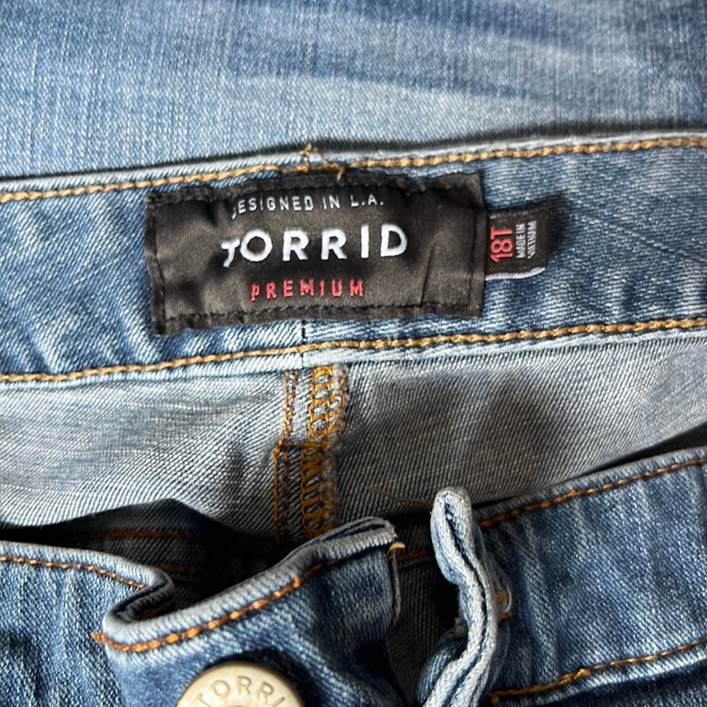 Torrid skinny jeans high rise